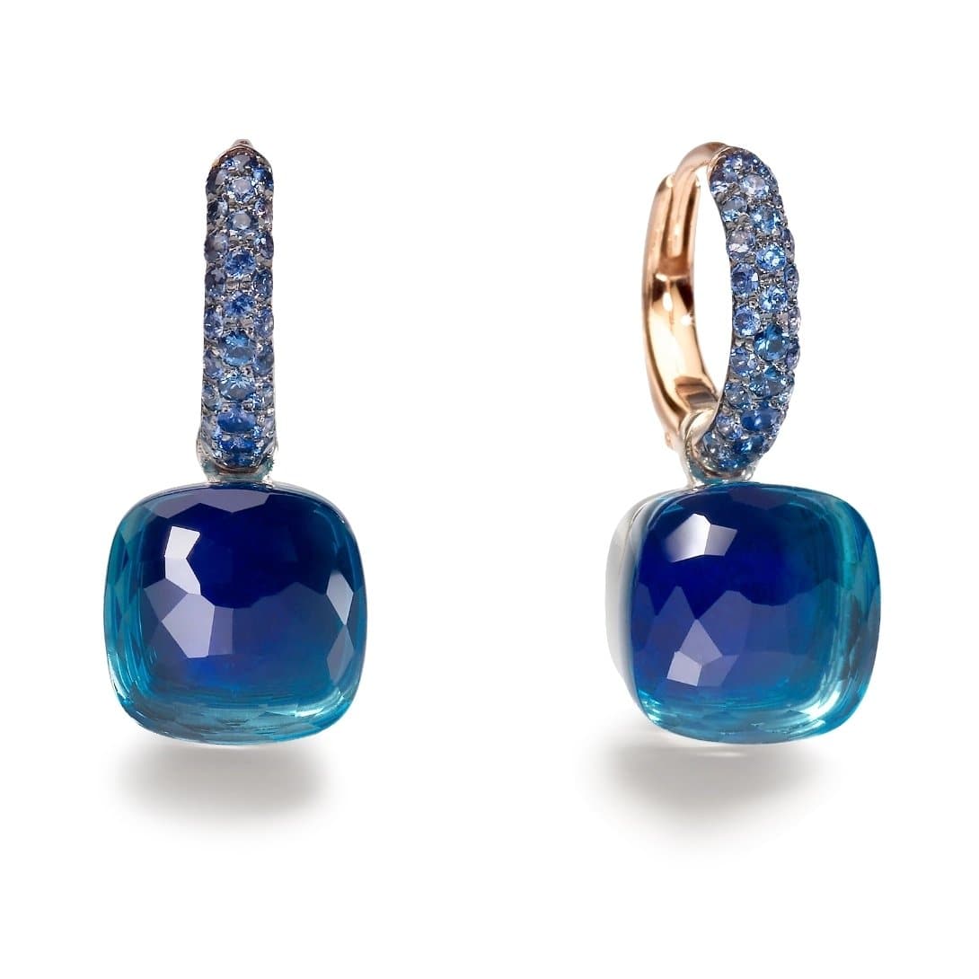 Accessorize London Women's Eclectic Gem Long Drop Earrings Blue -  Accessorize India